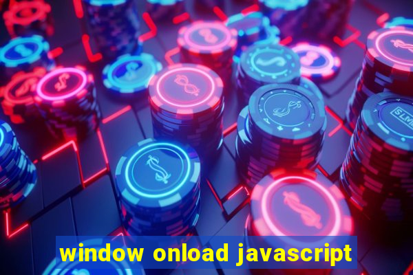 window onload javascript